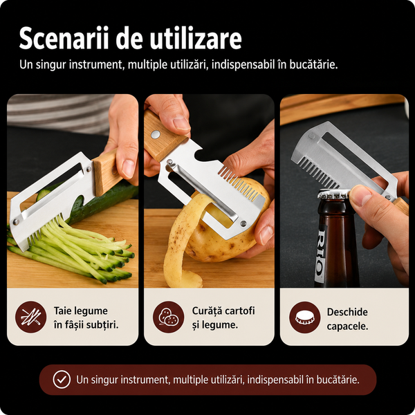 Dispozitiv Multifuncțional Bucătărie 3 în 1