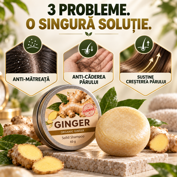 Șampon Regenerator cu Ghimbir✨