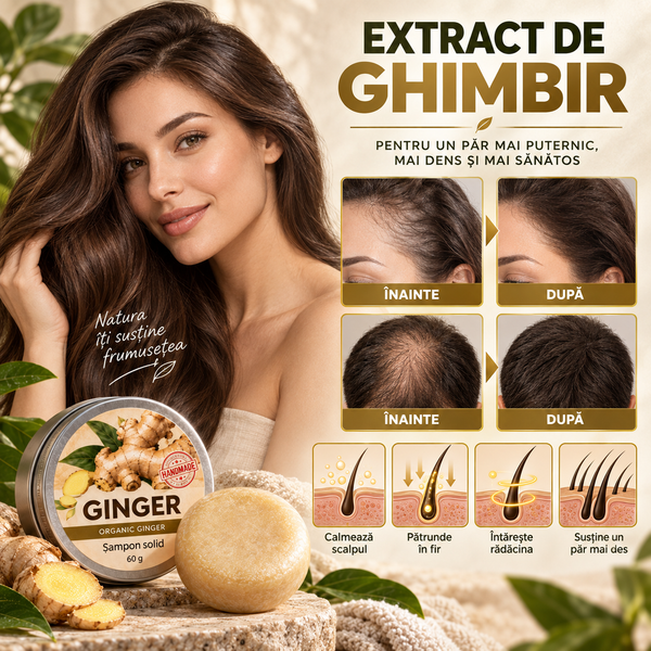 Șampon Regenerator cu Ghimbir✨