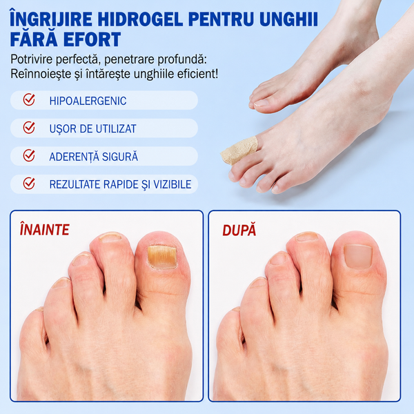 Oferta 1+1 Gratuit Plasturi pentru Îngrijirea Unghiilor
