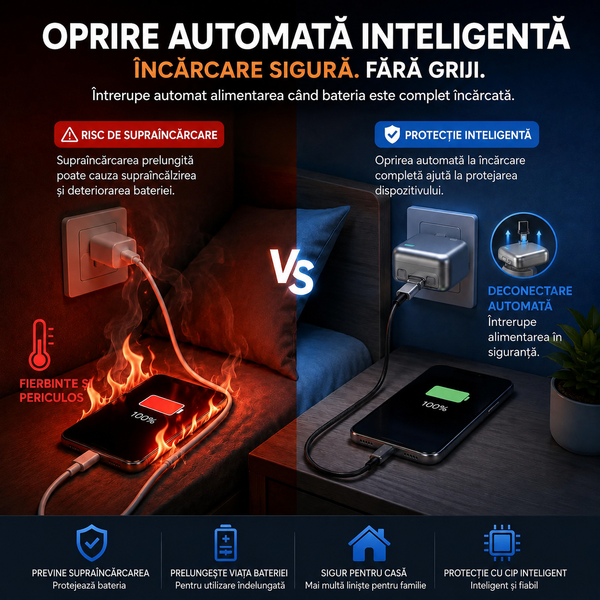Adaptor inteligent cu Deconectare Automată